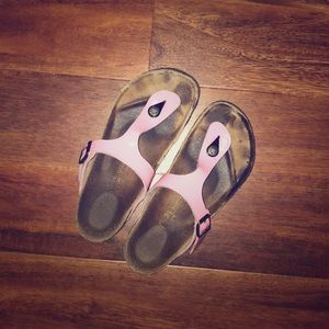 Pink Birkenstocks